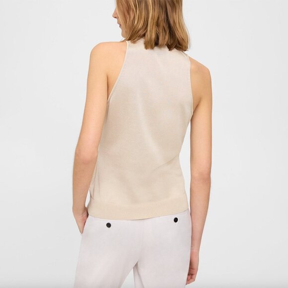 Theory Lurex Sleeveless Knit Tank Top - Picture 11 of 15